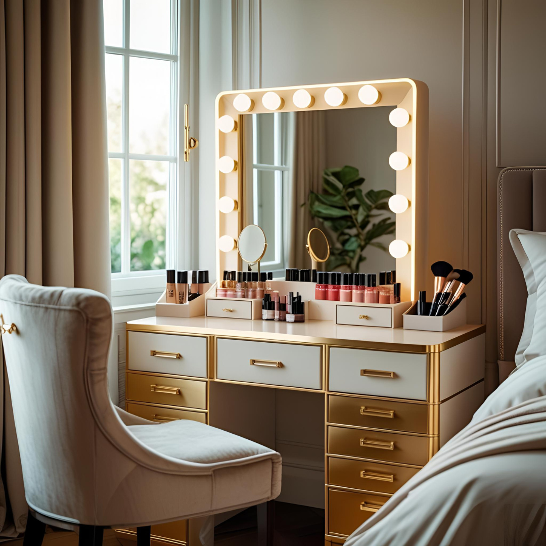 Read more about the article 10 Best Makeup Vanities For Stylish Bedroom