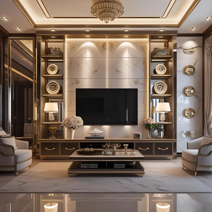 Read more about the article 10 Best Luxury TV Wall Design Ideas