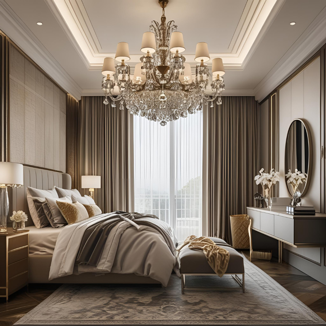 Read more about the article 10 Best Master Bedroom Chandelier Ideas