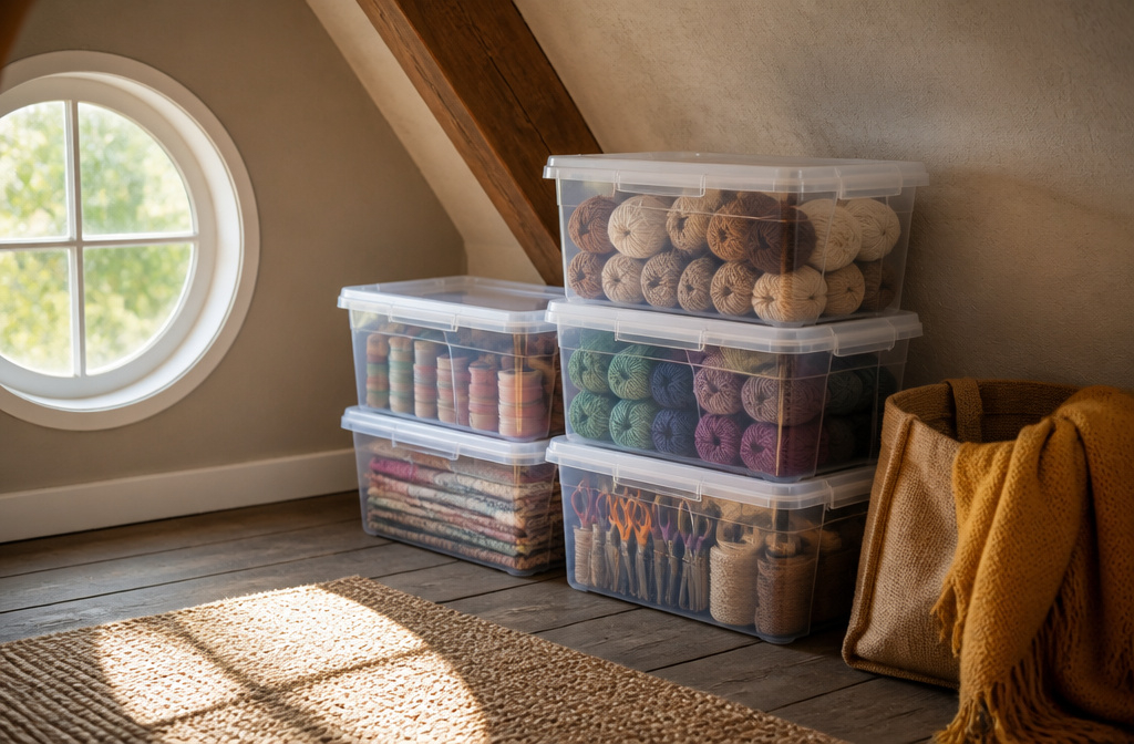 Various clear storage containers with lids displayed for comparison.